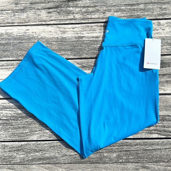 lululemon Align High-Rise Wide-Leg Pant 31" size 10 NWT Hawaiian Blue - Picture 2 of 5